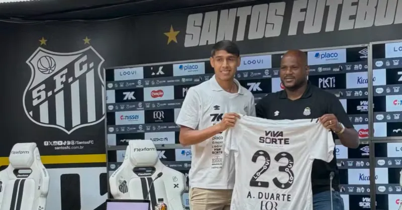Alexis Duarte Chega ao Santos: Conversa com Gómez e Prontidão para Estreia