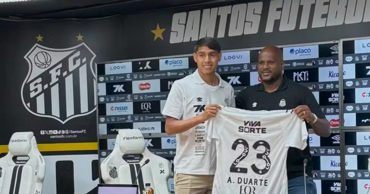 Alexis Duarte Chega ao Santos: Conversa com Gómez e Prontidão para Estreia
