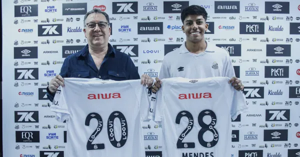 Matheus Mendes Assina Contrato Profissional com Santos: O Futuro da Base Alvinegra